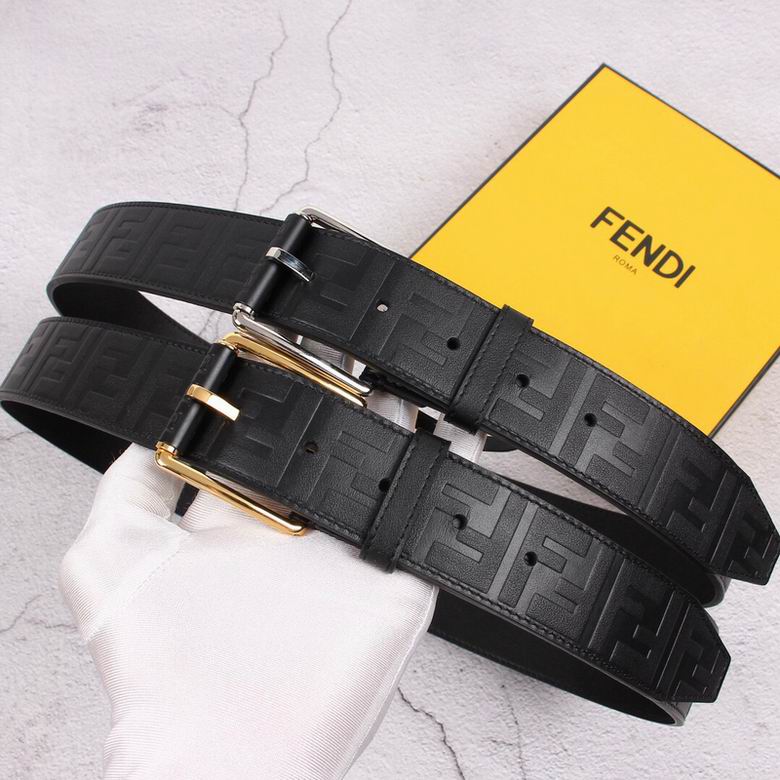Fendi Belt 38mmX95-125cm 7D68